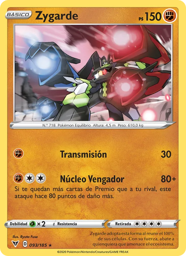 Zygarde Voltaje Vívido 93/185