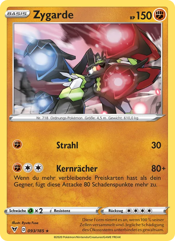 Zygarde Farbenschock 93/185