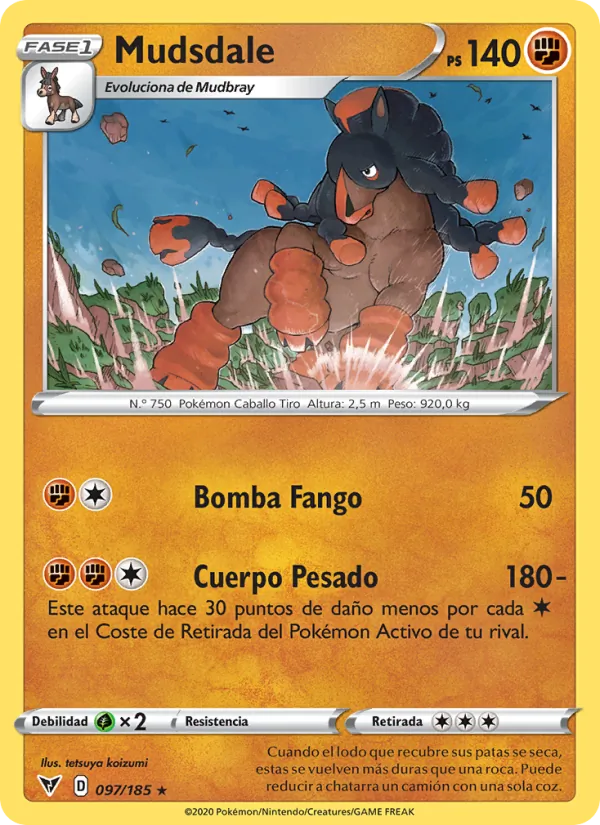 Mudsdale Voltaje Vívido 97/185