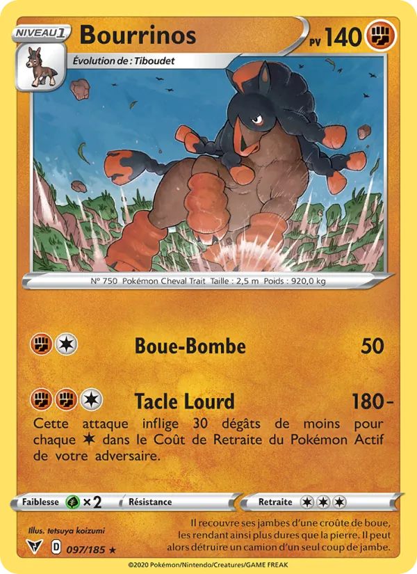 Bourrinos Voltage Éclatant 97/185