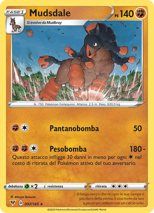Mudsdale Voltaggio Sfolgorante 97/185