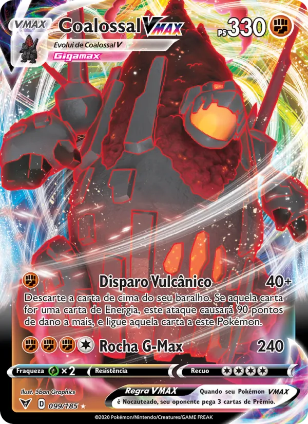 Coalossal VMAX Voltagem Vívida 99/185