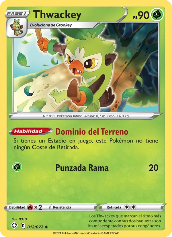 Thwackey Destinos Brillantes 12/72