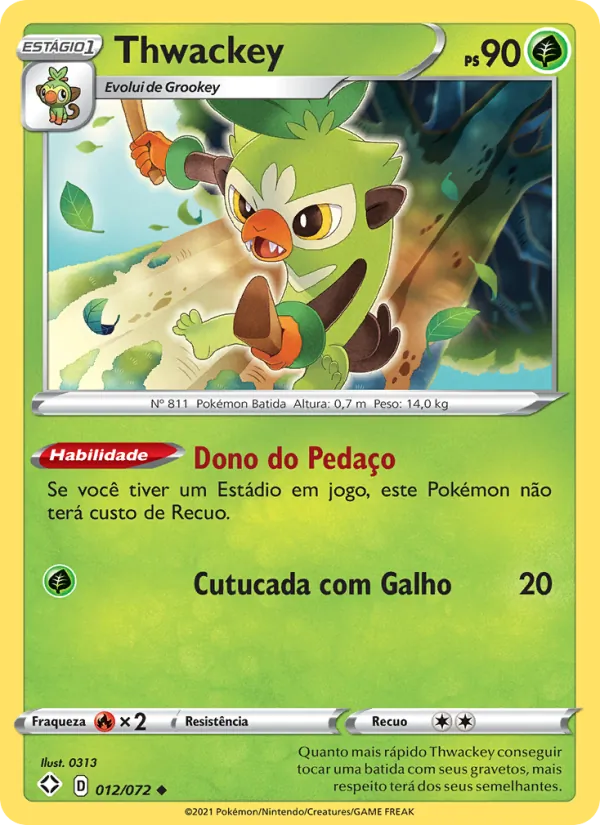 Thwackey Destinos Brilhantes 12/72