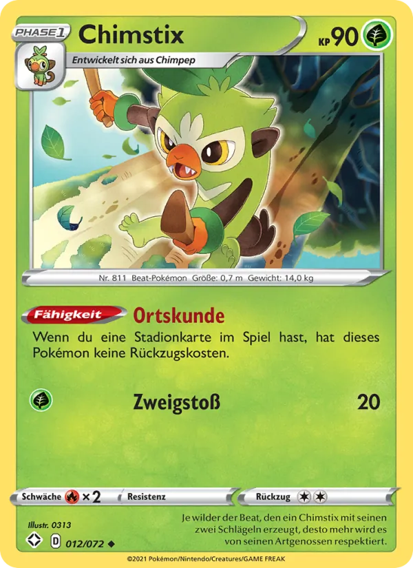 Chimstix Glänzendes Schicksal 12/72