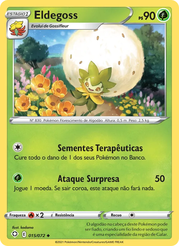 Eldegoss Destinos Brilhantes 15/72