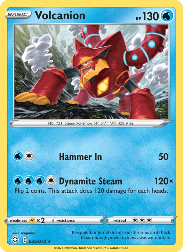 Volcanion Shining Fates 25/72
