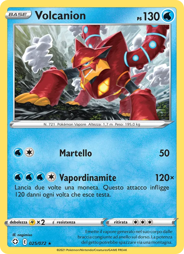 Volcanion Destino Splendente 25/72