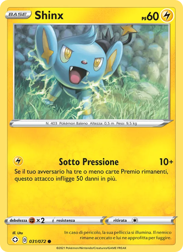 Shinx Destino Splendente 31/72