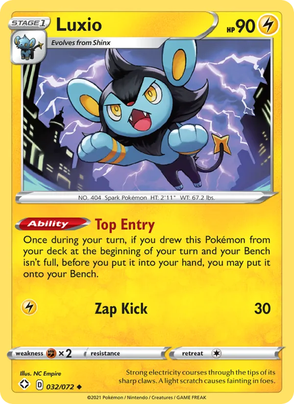 Luxio Shining Fates 32/72