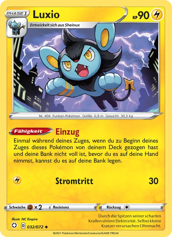 Luxio Glänzendes Schicksal 32/72