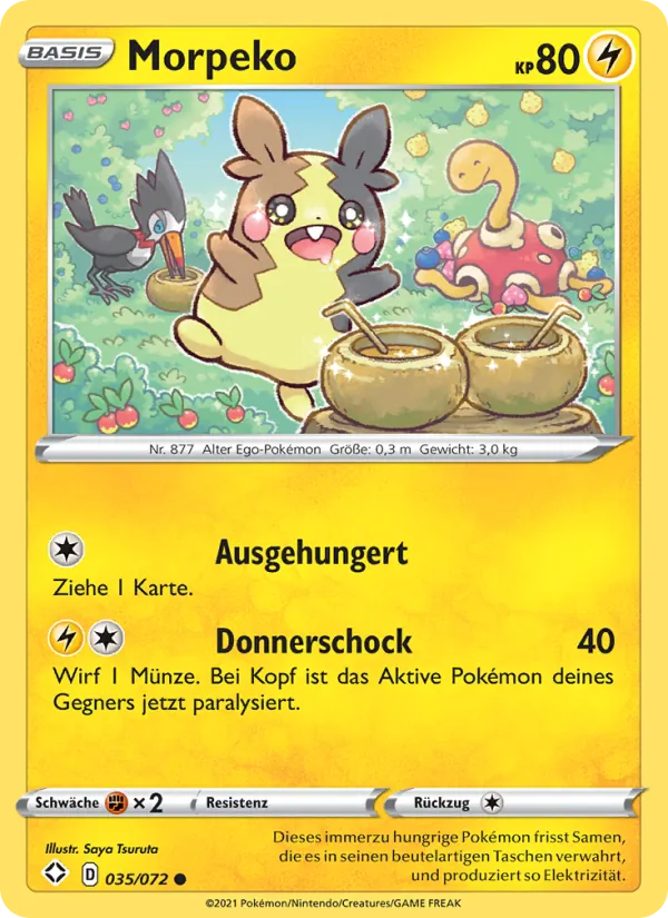 Morpeko Glänzendes Schicksal 35/72