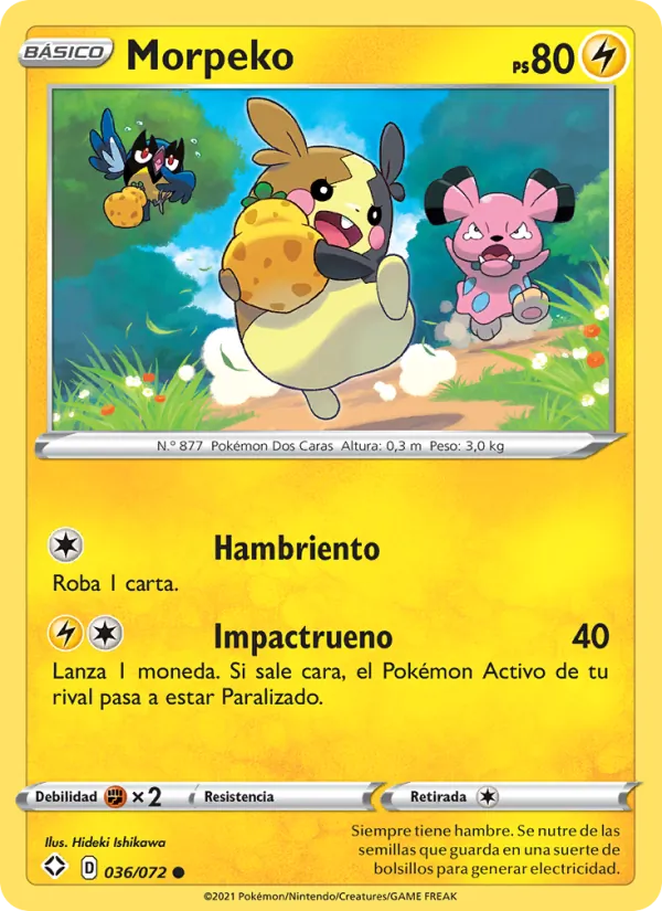 Morpeko Destinos Brillantes 36/72