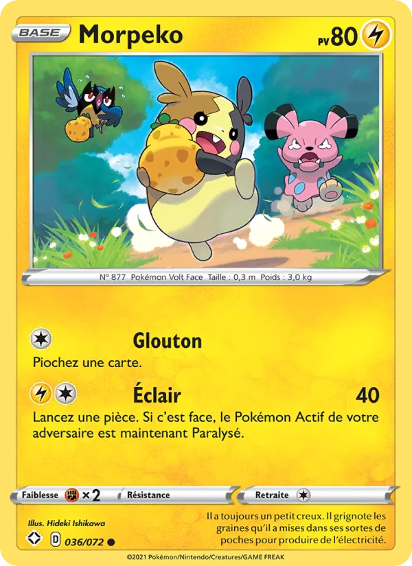 Morpeko Destinées Radieuses 36/72