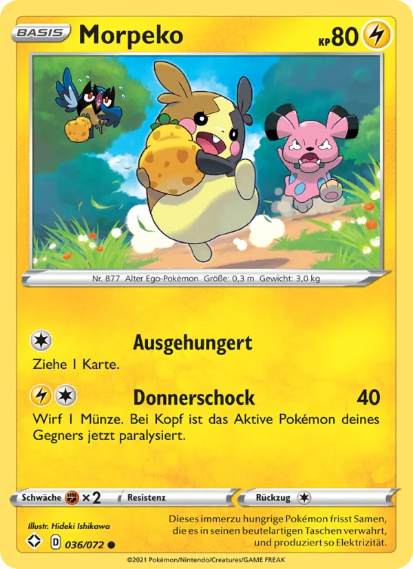 Morpeko Glänzendes Schicksal 36/72