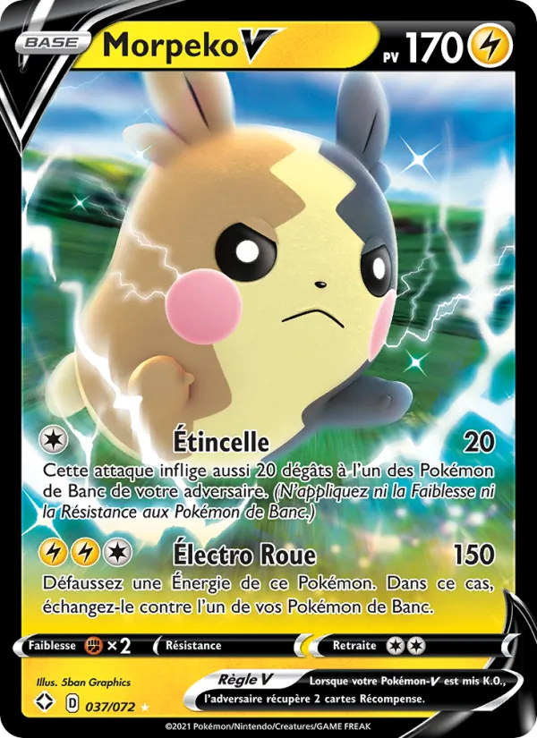 Morpeko V Destinées Radieuses 37/72