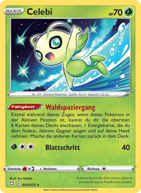 Celebi Glänzendes Schicksal 3/72