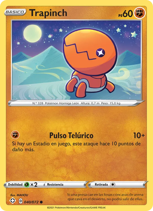 Trapinch Destinos Brillantes 40/72