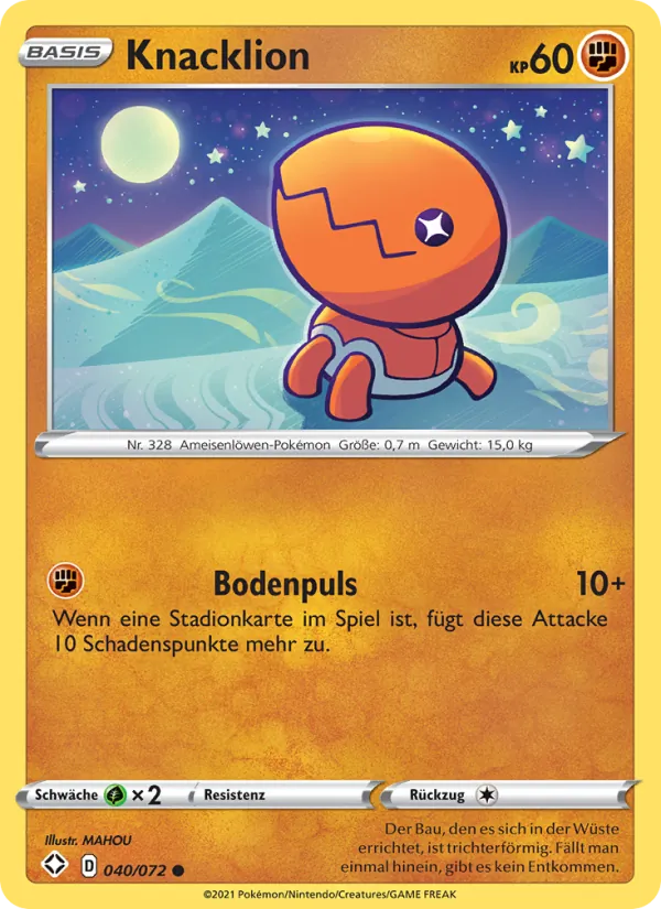Knacklion Glänzendes Schicksal 40/72