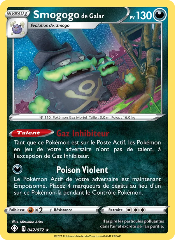 Smogogo de Galar Destinées Radieuses 42/72
