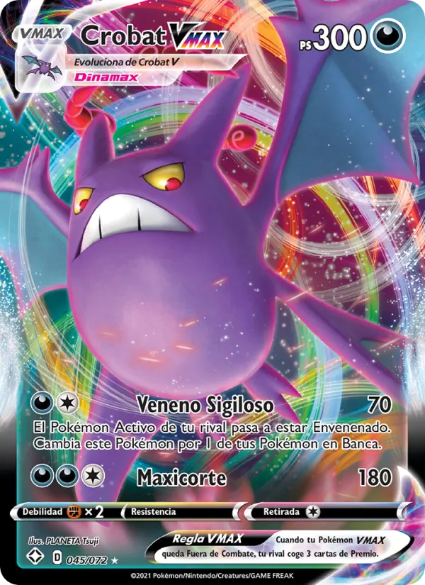 Crobat VMAX Destinos Brillantes 45/72
