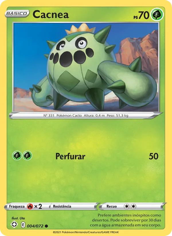 Cacnea Destinos Brilhantes 4/72