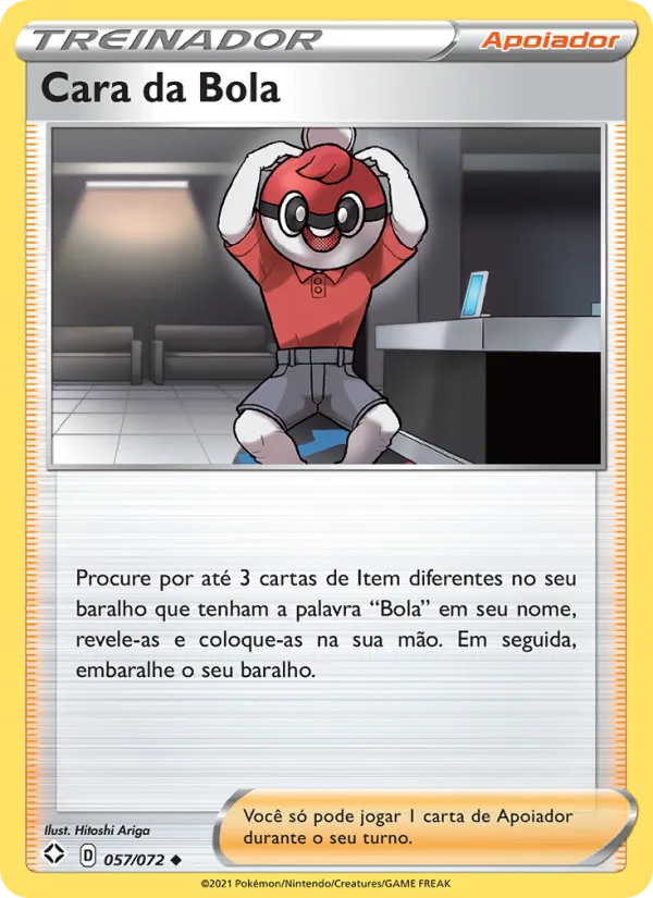 Cara da Bola Destinos Brilhantes 57/72