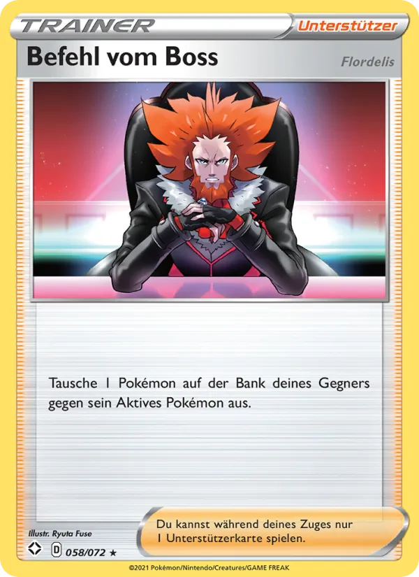 Befehl vom Boss Glänzendes Schicksal 58/72