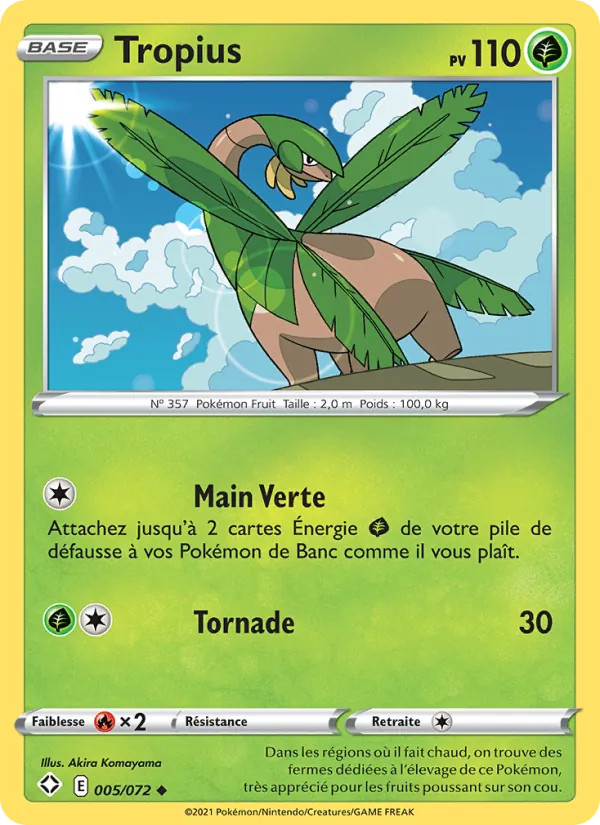 Tropius Destinées Radieuses 5/72