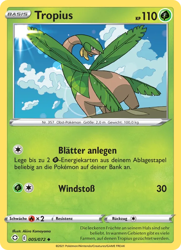 Tropius Glänzendes Schicksal 5/72