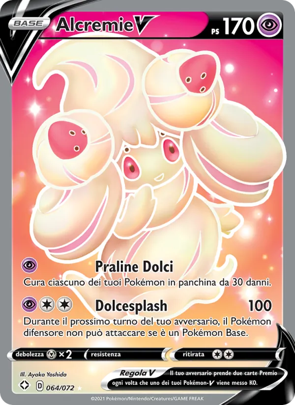 Alcremie V Destino Splendente 64/72