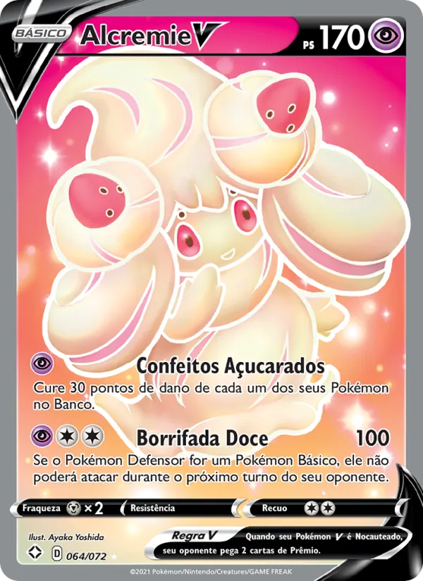 Alcremie V Destinos Brilhantes 64/72