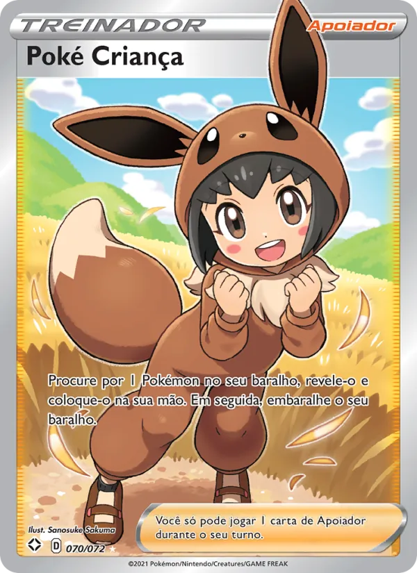 Poké Criança Destinos Brilhantes 70/72