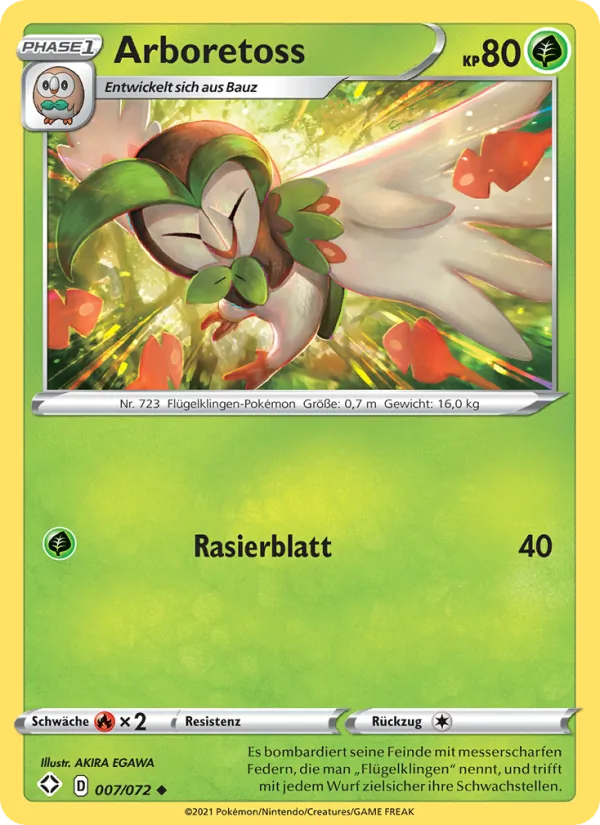 Arboretoss Glänzendes Schicksal 7/72