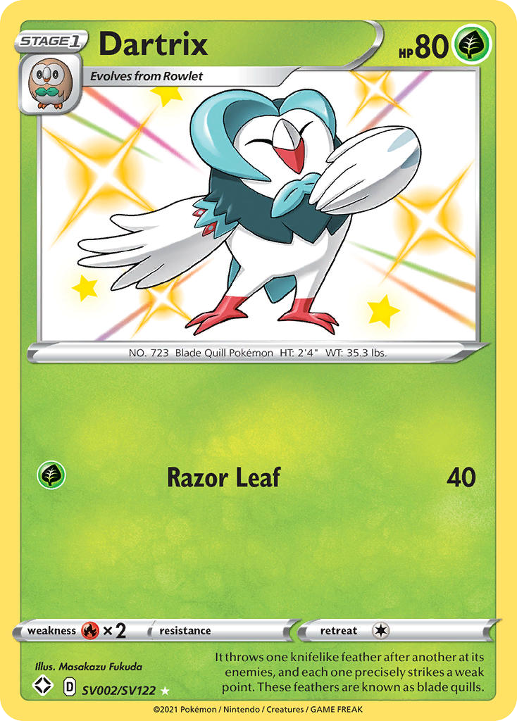 Dartrix Destino Splendente Tesoro Lucente SV002/122