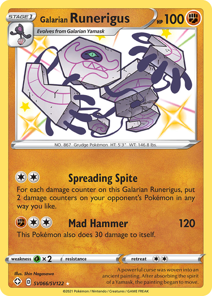 Galar-Oghnatoll Glänzendes Schicksal Glitzer-Tresor SV066/122