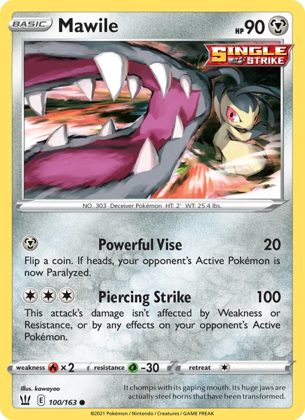Mawile Battle Styles 100/163