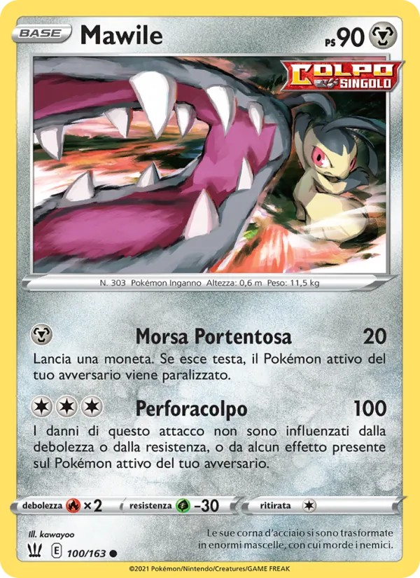Mawile Stili di Lotta 100/163
