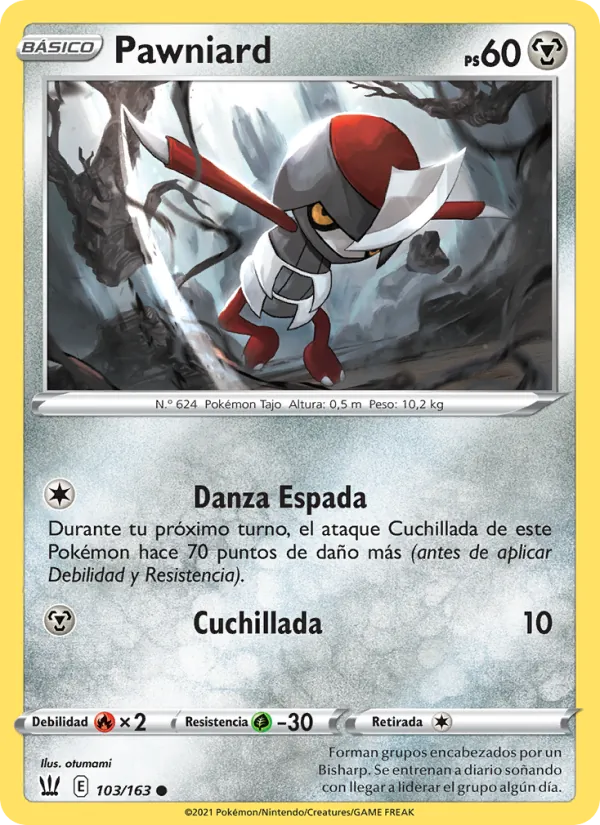 Pawniard Estilos de Combate 103/163