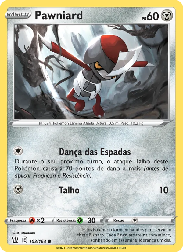 Pawniard Estilos de Batalha 103/163