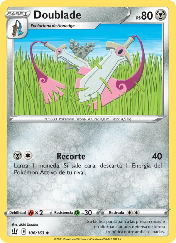 Doublade Estilos de Combate 106/163
