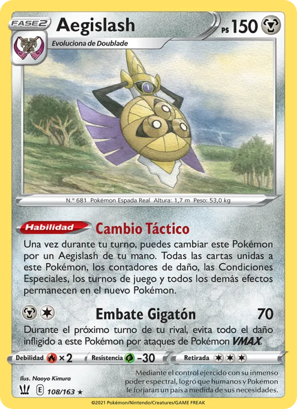 Aegislash Estilos de Combate 108/163