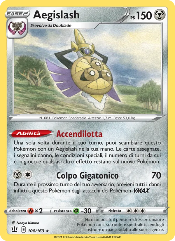 Aegislash Stili di Lotta 108/163