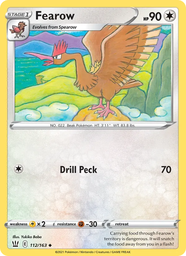 Fearow Battle Styles 112/163