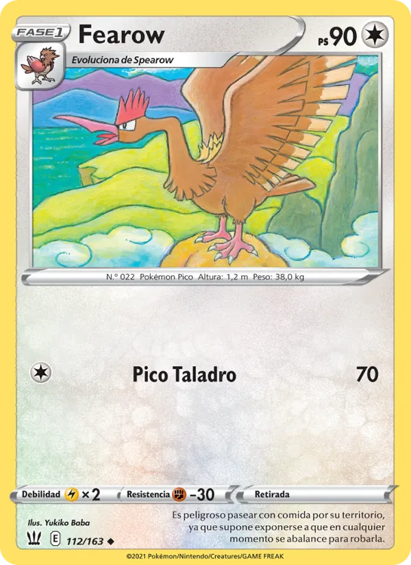 Fearow Estilos de Combate 112/163