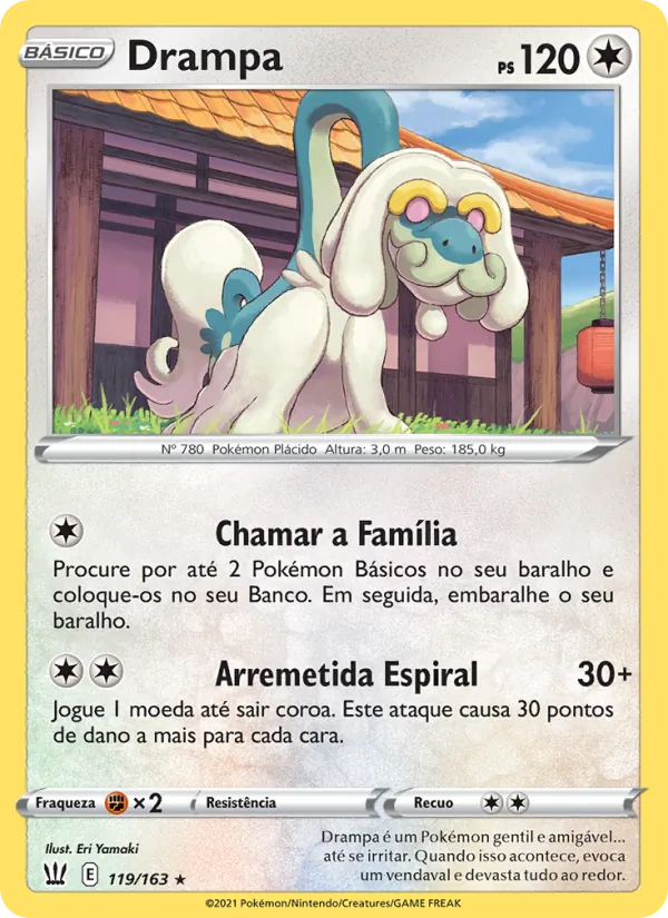Drampa Estilos de Batalha 119/163