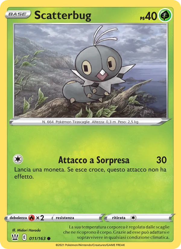 Scatterbug Stili di Lotta 11/163