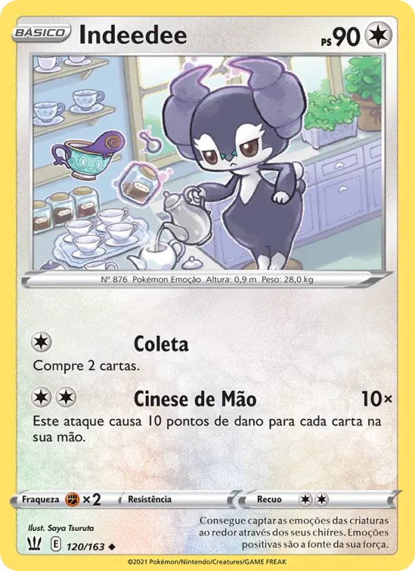 Indeedee Estilos de Batalha 120/163