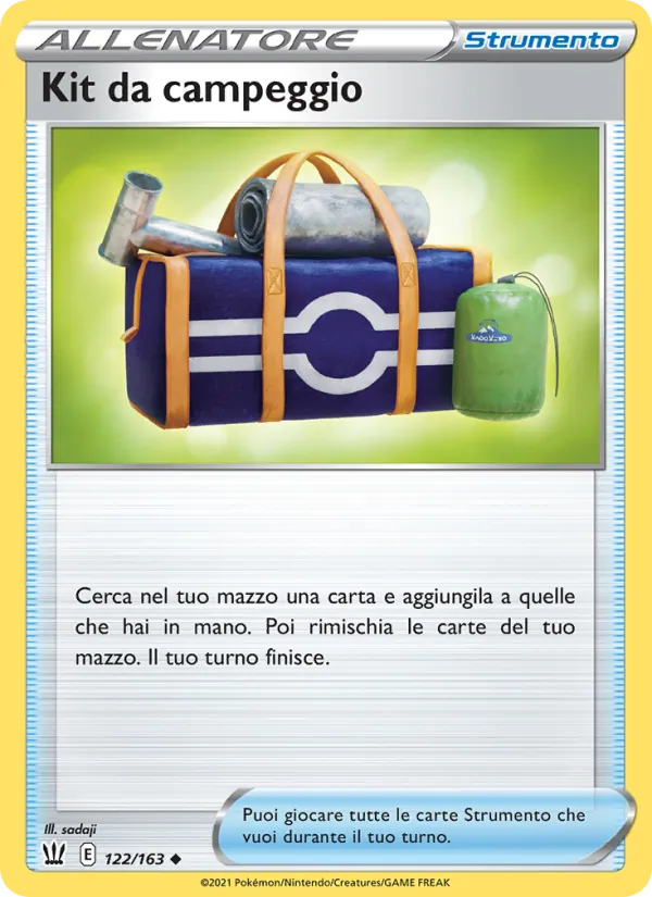Kit da campeggio Stili di Lotta 122/163