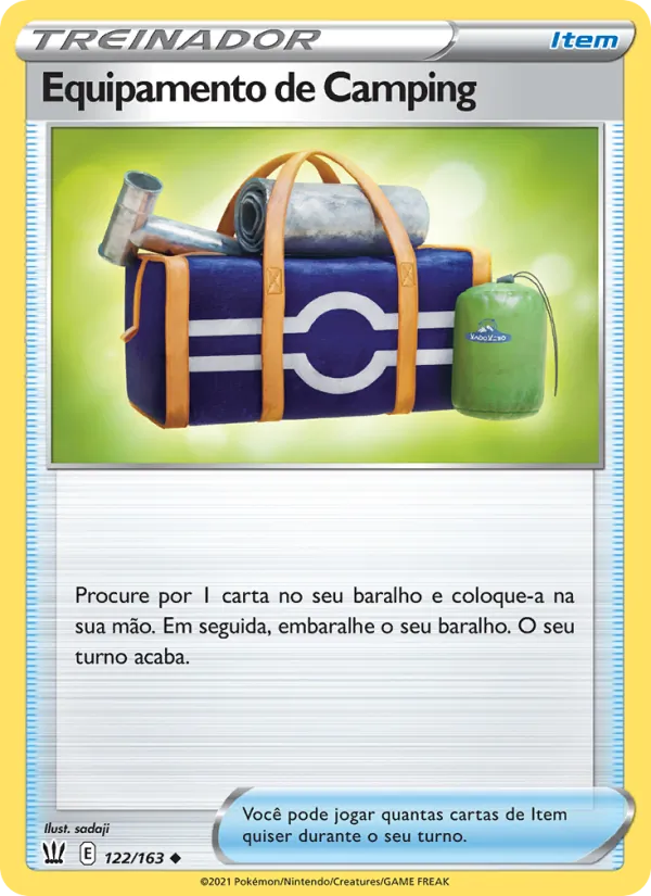 Equipamento de Camping Estilos de Batalha 122/163